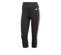 adidas Essentials Train 3-Stripes High-Waisted Calzamaglia Donna-Nero in nero, Taglia: XS