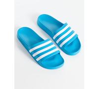 adidas Training - Adilette Aqua - Sliders blu e bianche 43