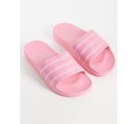 adidas Training - Adilette Aqua - Sliders rosa e metallizzato 38