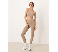 adidas Training - All Me - Leggings a 7/8 marrone gesso XL
