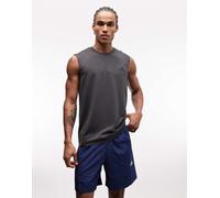 adidas Homme Workout Essentials Seamless Sleeveless T, Black Melange, S