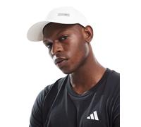 adidas Training - Cappellino bianco con targhetta in metallo One Size