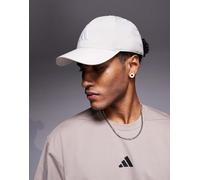 adidas - Training - Cappellino con visiera color bianco pietra One Size