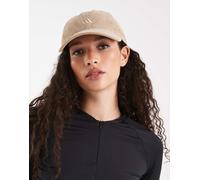 adidas Training - Cappellino da baseball in tessuto a coste color sabbia-Bianco No Size