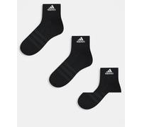 adidas Training - Confezione da 3 paia di calzini neri-Nero XL