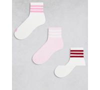 Calze adidas Mid Cut 3er Pack Socks 4068821149816 in taglia S EU