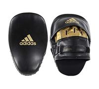 adidas Training Curved Focus Mitt Short, Protezione Unisex-Adulto, Nero/Oro, 26 x 18 x 9 cm