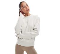 adidas - Training D4T - Felpa girocollo da riscaldamento beige-Neutro XS