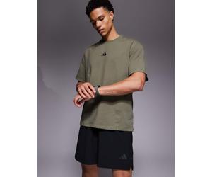 adidas Training - D4T - T-shirt verde oliva S