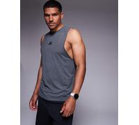 adidas Designed 4 Training Workout M - top - uomo M Light Grey man Recycled Materials,Recycled Polyester,Tencel/Lyocell,Aeroready