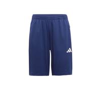 Adidas Pantaloncini per bambini Training Essentials 3 Stripes 8in – Blu scuro/Bianco – Taglia 140