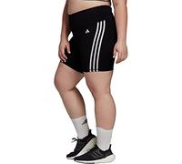 Adidas - Training Essentials 3-Stripes High-Waisted Short Leggings, Calzamaglia Donna