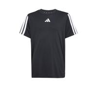 adidas Training Essentials 3 Stripes Maglietta Bambini - Nero, Bianco, Taglia: 128