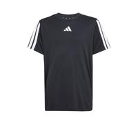 adidas TRAIN ESSENTIALS 3-STRIPES T-SHIRT, T-shirt Bambino, Black/White,