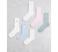 adidas Training - Essentials - Confezione da 6 paia di calzini multicolore M