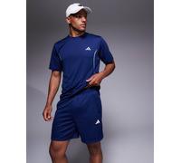 adidas Uomo Train Essentials all Set Training Shorts, Dark Blue/White, XS