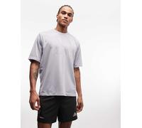 adidas Training - Essentials - T-shirt in rete grigia-Grigio 2XL