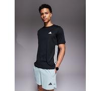 adidas - Training Essentials - T-shirt nera con 3 strisce-Nero 2XL