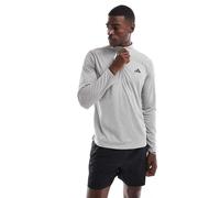 adidas - Training Essentials - Top grigio con zip corta XL
