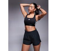 adidas - Training Hyperglam - Reggiseno sportivo nero a supporto medio XS A-B Cup