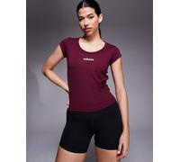 adidas - Training Hyperglam - T-shirt baby bordeaux-Rosso XL