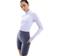 adidas - Training Hyperglam - Top lilla con zip-Viola XL
