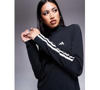 ADIDAS PERFORMANCE Maglia funzionale 'Hyperglam' nero / bianco, Taglia L