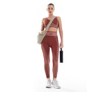 adidas - Training - Leggings alla caviglia senza cuciture rossi-Rosso L
