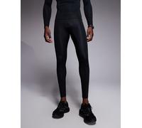 Leggings lunghi da allenamento TECHFIT Compression 3-Stripes Black XL