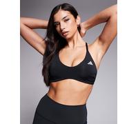 Reggiseno sportivo adidas Optime Essentials Workout Light Support Noir L