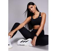 adidas Training - Optime Essentials - Reggiseno sportivo nero a supporto medio M