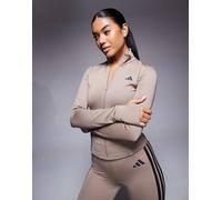 adidas - Training Optime - Giacca marrone chiaro XL