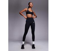 adidas - Training Optime - Leggings a 7/8 neri a coste-Nero XL