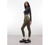 Leggings adidas lunghi Optime verdi donna - L