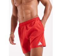 adidas - Training - Pantaloncini da bagno da 5" rossi-Rosso S