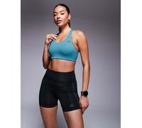 adidas Training - Power Mid - Reggiseno sportivo blu ottanio a sostegno medio-Verde XL C-D Cup