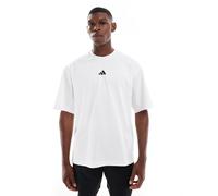 adidas - Training Power - T-shirt bianca oversize-Bianco 3XL