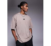 adidas - Training Power - T-shirt marrone gesso XS