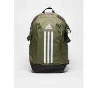 adidas - Training Power - Zaino color pietra con 3 strisce catarinfrangenti-Verde No Size