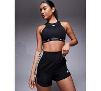 adidas - Training Tech Fit - Reggiseno sportivo a supporto medio nero M C-D Cup