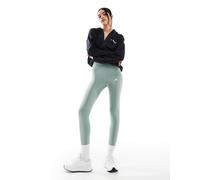 adidas - Training Techfit - Leggings verde argento a 7/8 XS