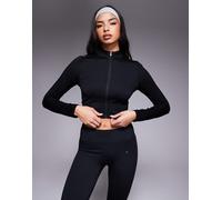 Adidas Workout Essentials Knit Full Zip Sweatshirt Nero L Donna