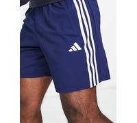 adidas Training - Train Essentials - Pantaloncini blu navy con 3 strisce XS