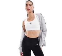 adidas Training - Train Essentials - Reggiseno sportivo bianco a supporto medio S