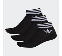 Adidas Quarter Socks 3 Pack Unisex - Calze Nero - Taglia 37-39 Black 37-39