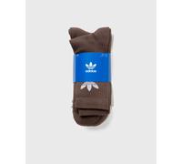 Adidas TREFOIL CREW SOCK CUSHION 6 PAIR PACK men Socks brown|beige in taglia:M