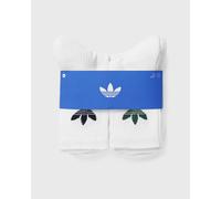 Adidas TREFOIL CREW SOCK CUSHION 6 PAIR PACK men white in taglia:S