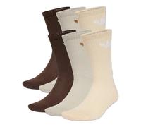 Adidas - Trefoil Cushion Crew Socks 6-Pack - - Sport - Donna - Multicolore - L
