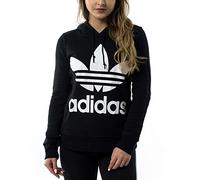 Adidas Trefoil He Felpa, Donna, Nero, 42