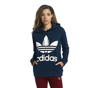 Adidas Trefoil Hoodie Sweatshirts, Donna, Collegiate Navy, 38